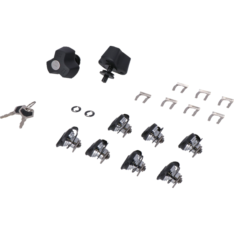 SW-Motech TRAX Lock Set for EVO Carriers - Set of Nine