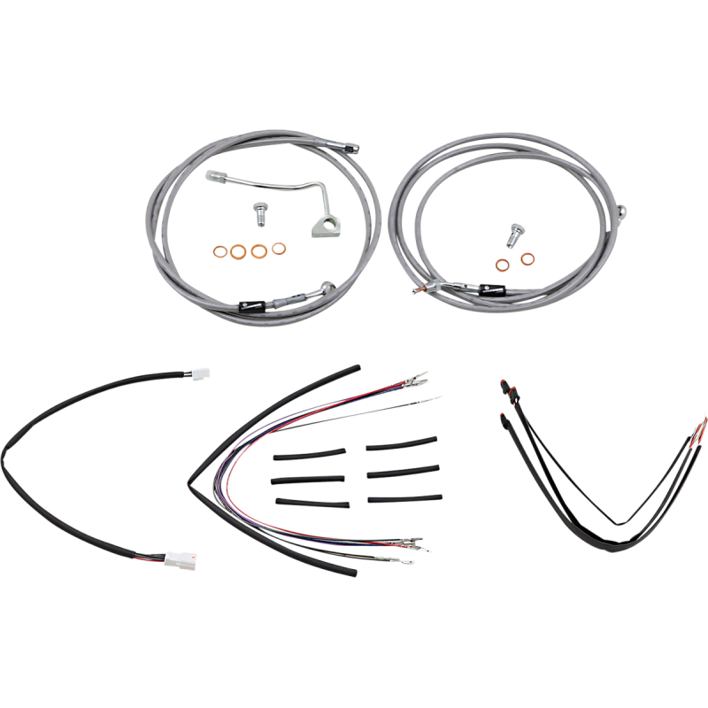 Ape Hanger Install Kit - Stainless Steel