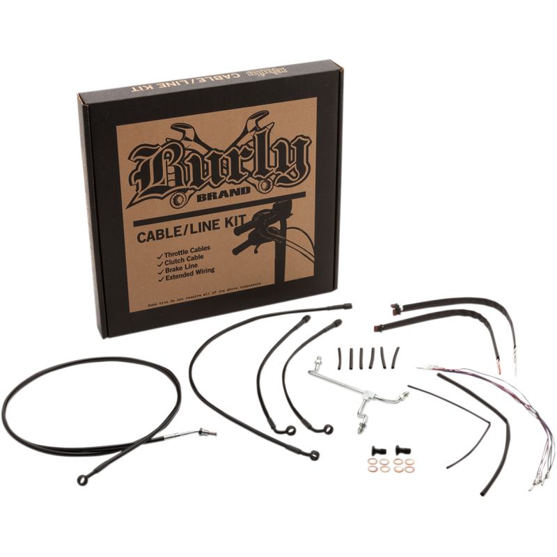 Ape Hanger Install Kit - Stainless Steel