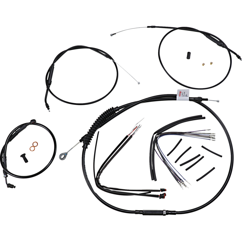 Jail Bar Install Kit - Black Vinyl