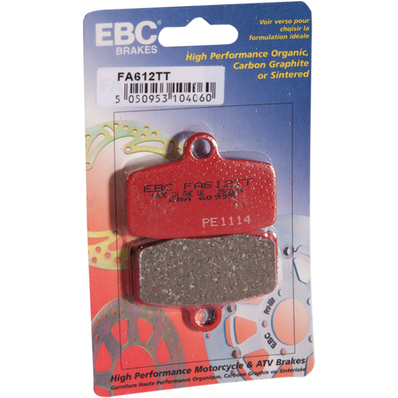 EBC Semi-Sintered V-Pads Rear Brake Pads for YAMAHA V-Max 09-14 (all)
