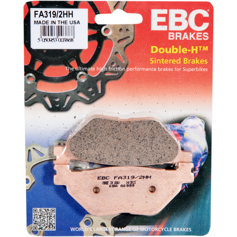 EBC EPFA Extreme Performance Pro Rear Brake Pads for YAMAHA Star Venture Transcontinental 06-14
