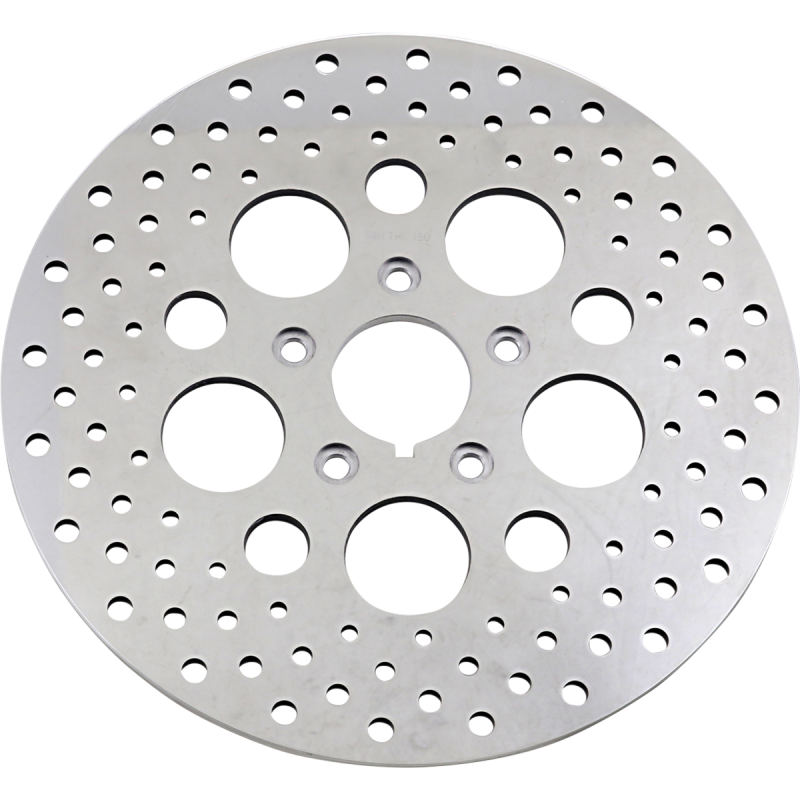 Polished Front Brake Rotor DS-325738