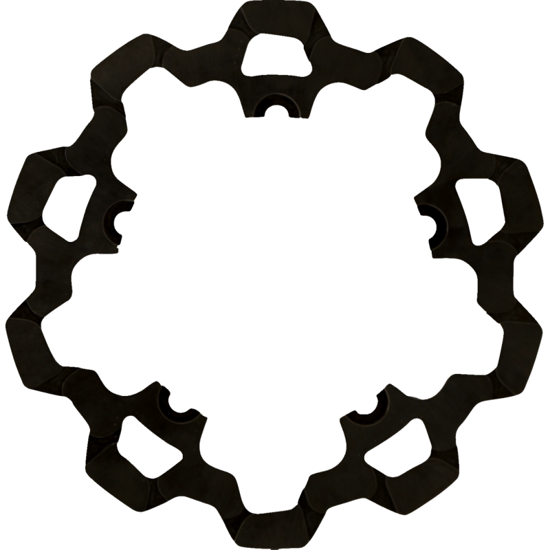 Lyndall Front Rotor, 11.8" Black