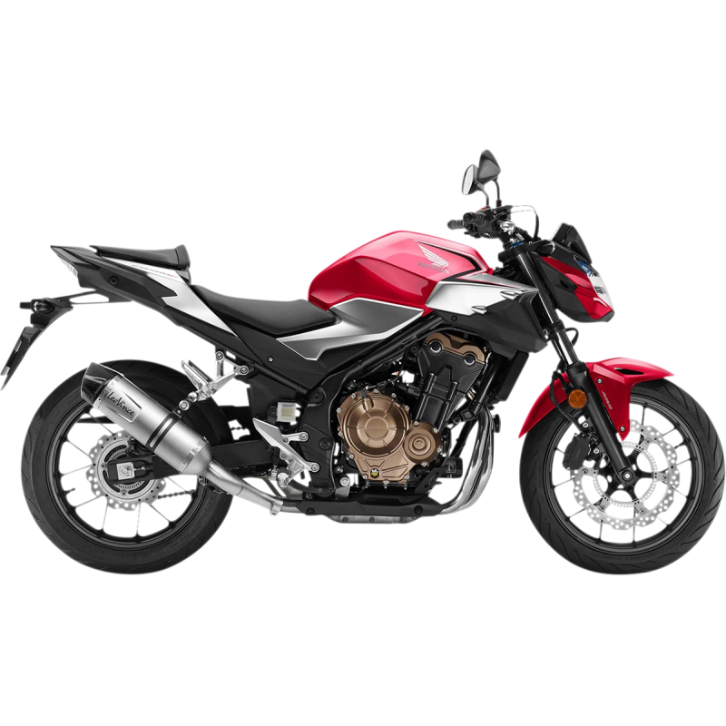 Nero Slip-On Muffler, Stainless steel, HONDA CB/CBR500F/X/R 19-23 & NX500 24-25