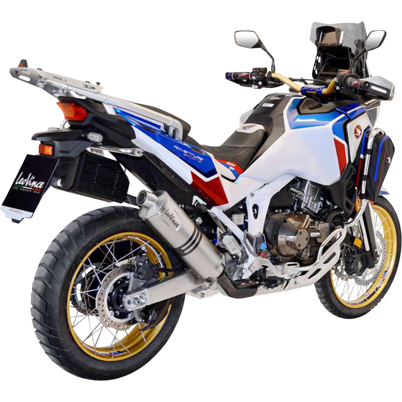 Nero Slip-On Muffler, Stainless steel, HONDA CRF1100L Africa Twin 20-25