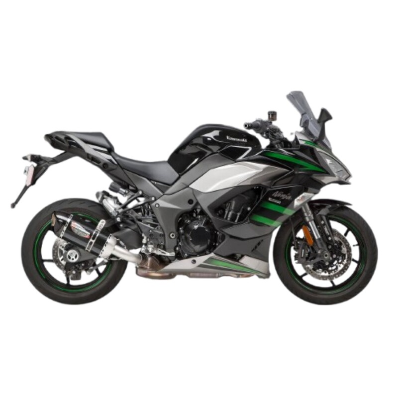Yoshimura Alpha Slip-On Muffler (Carbon) for Kawasaki ZX1000 Ninja ZX-10R SX 20-24
