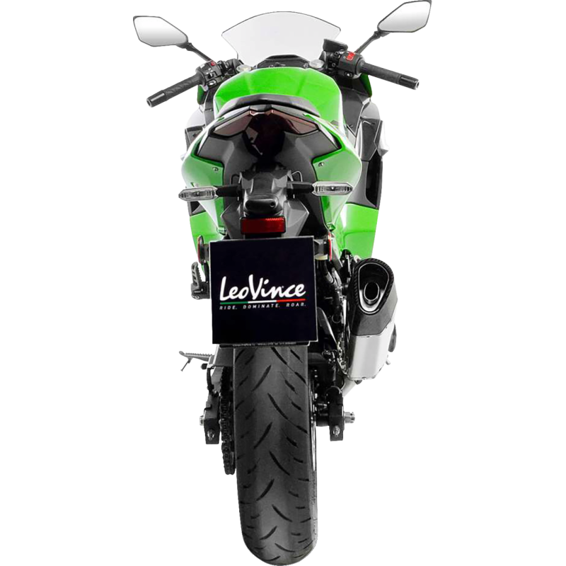 LeoVince LV14R Stainless Steel Slip-On Muffler