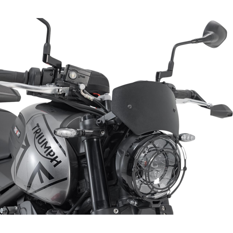 Black Windscreen for Triumph Trident 660