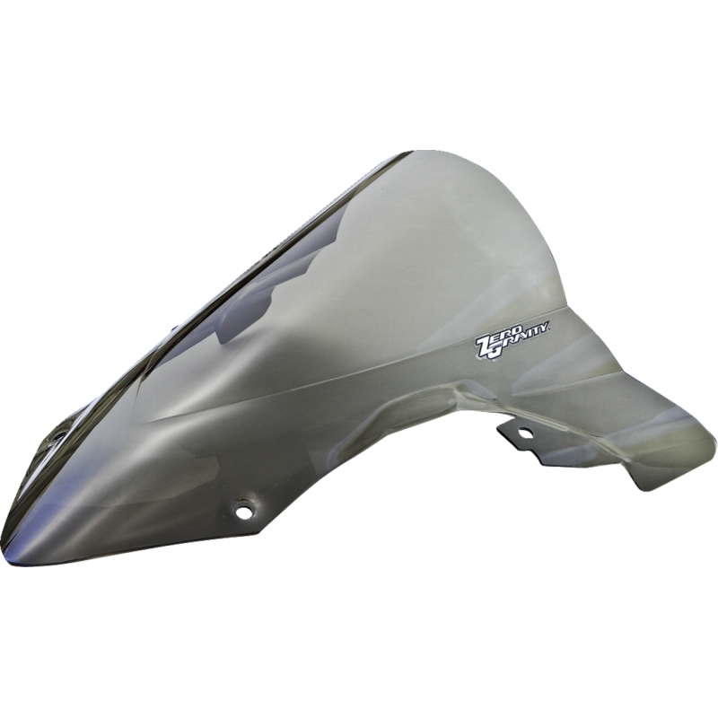 Zero Gravity Double Bubble Windscreen, Light smoke
