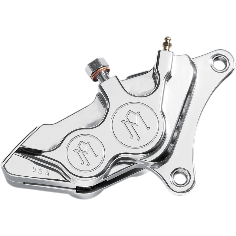 Front Caliper, Chrome, Left