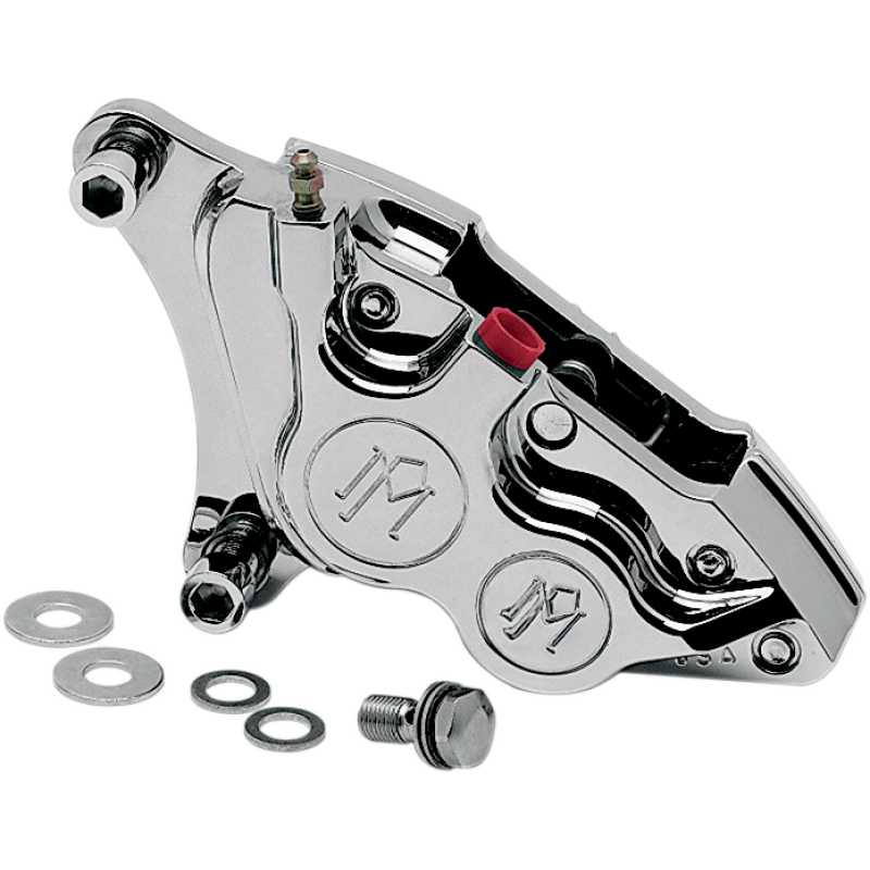 Front Caliper, Chrome, Right