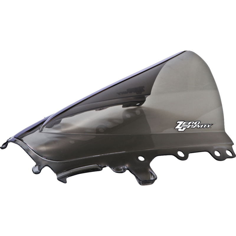 Zero Gravity Double Bubble Windscreen, Light smoke