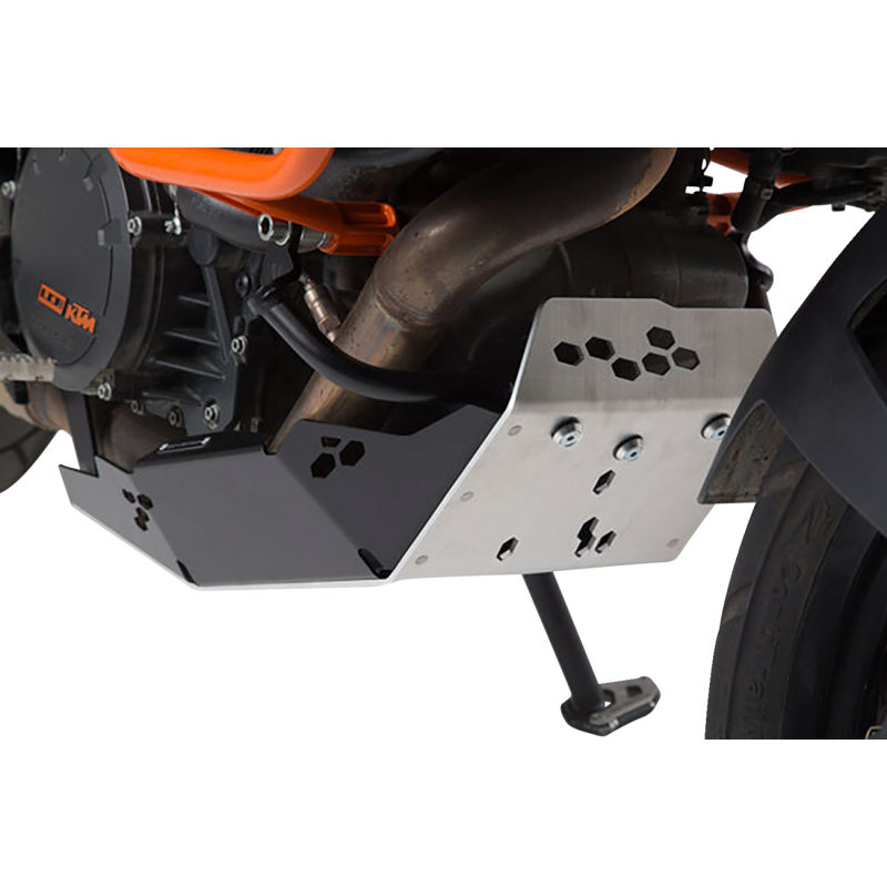 Engine Guard - KTM 1290 Super Adventure R/S 16-20 (Black/silver)