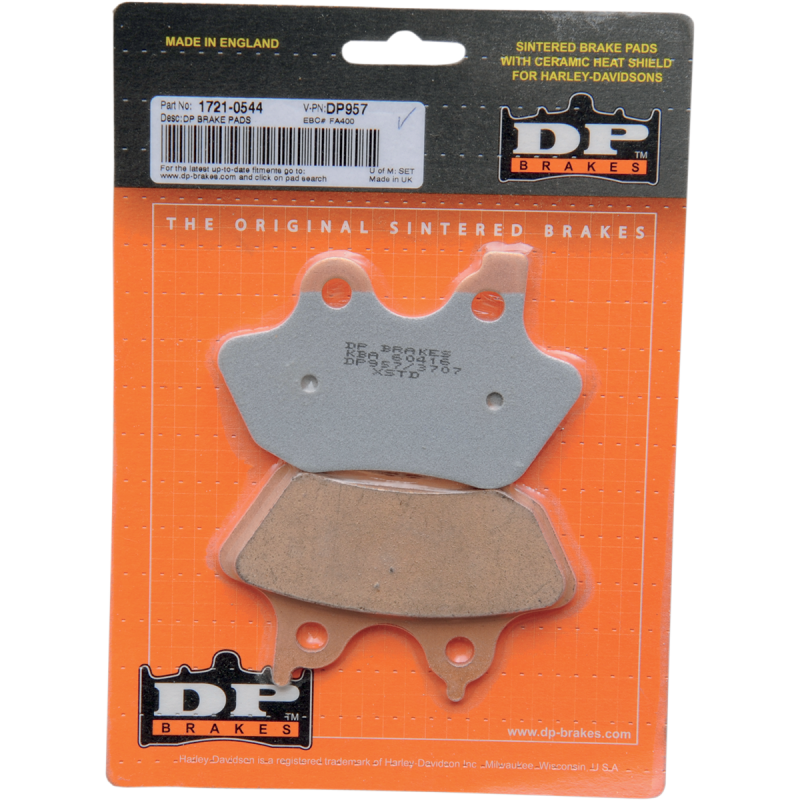 DP Brakes Sintered Metal Pad 1721-0544