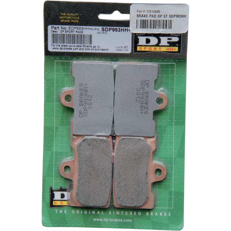 DP Brakes Sintered Metal Pad 1721-0890