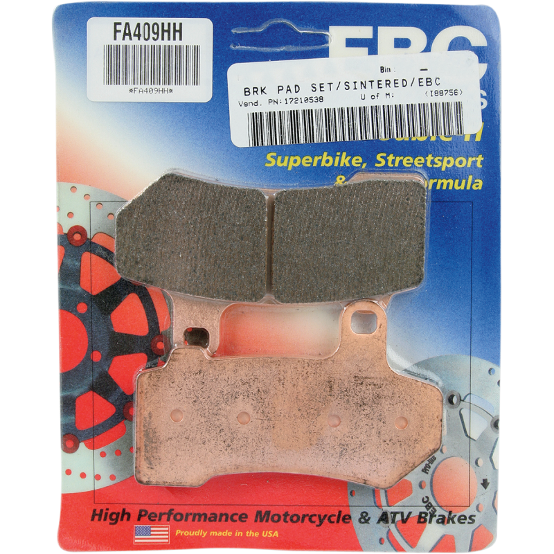 EBC Double-H Sintered Pad 1721-0538