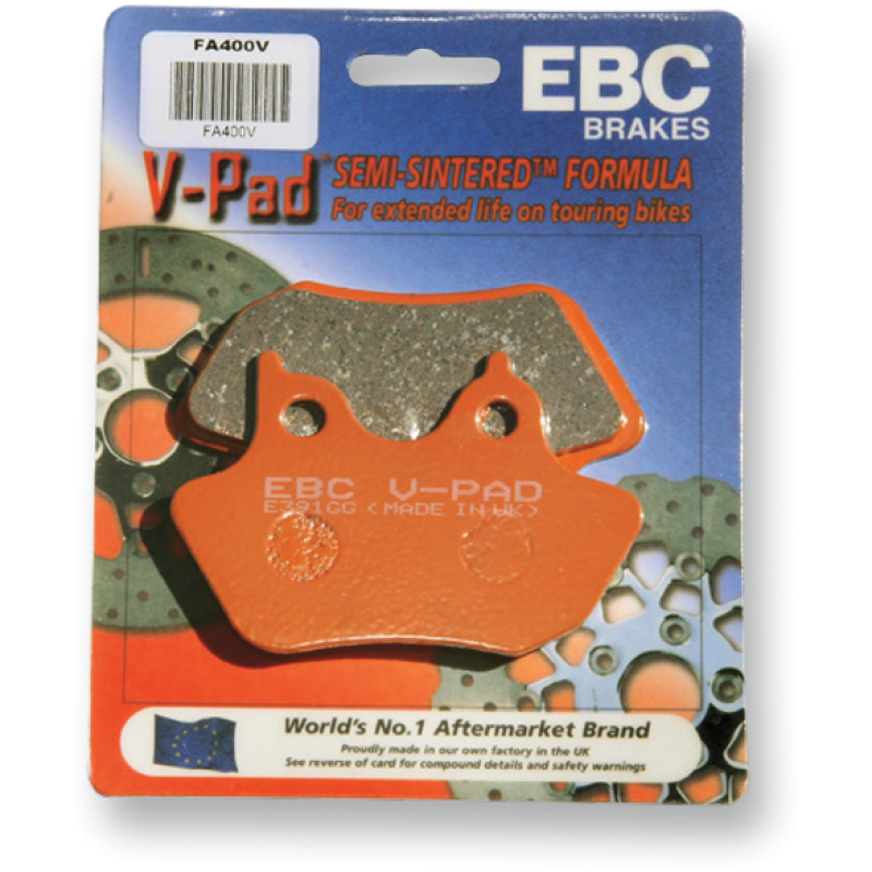 EBC Semi-Sintered V Pad 1721-1416