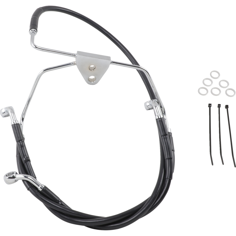 Black Vinyl Brake Line Kit 1741-2514