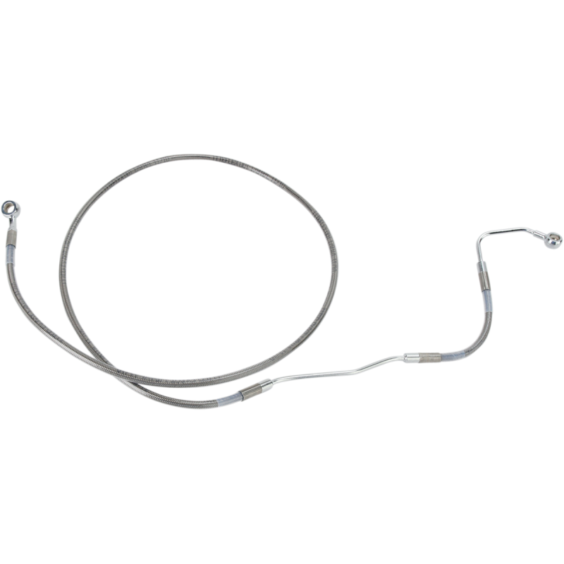 Drag Specialties Extended Length Stainless Steel Brake Line Kits