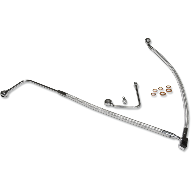 Designer Series Upper Front Brake Line (Sterling Chromite)