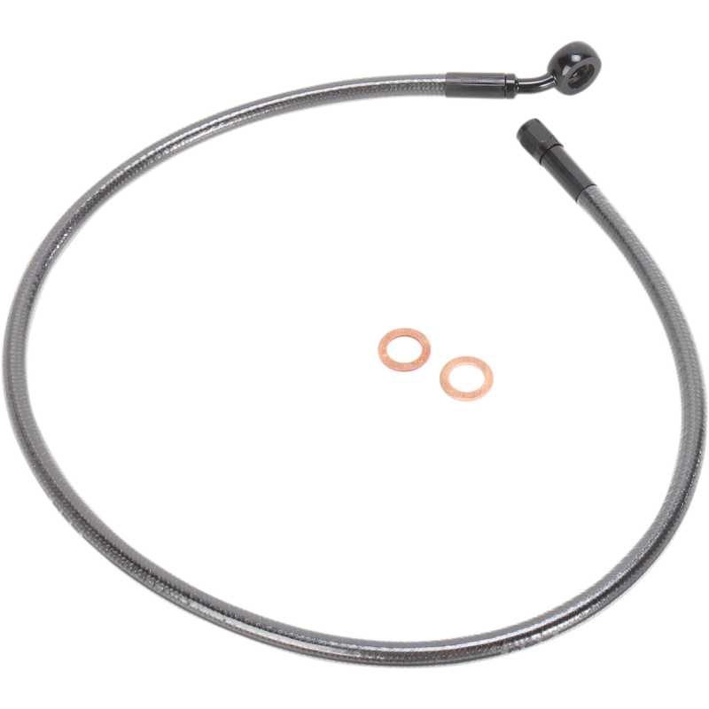 Universal Upper Front Brake Line 28" (Black Pearl)