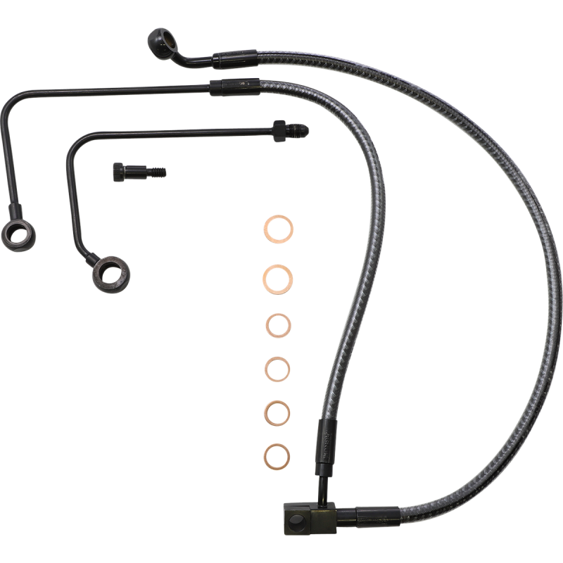 Designer Series Lower Front Brake Line (KarbonFibr)
