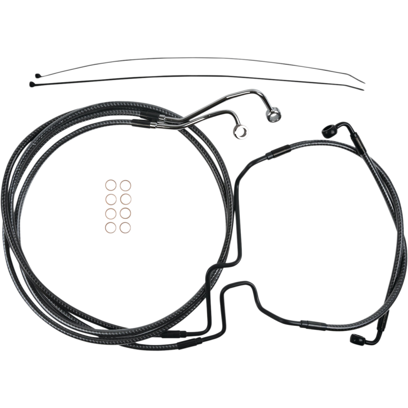 Designer Series Lower Front Brake Line (KarbonFibr)