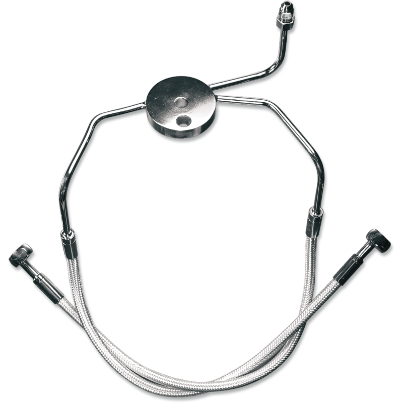 Sterling Chromite Lower Front Brake Line for 99-03 XL883 Custom