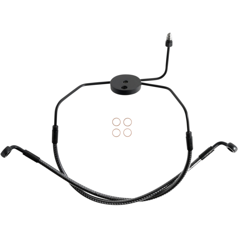 Karbonfibr Lower Front Brake Line for 99-07 FLTR