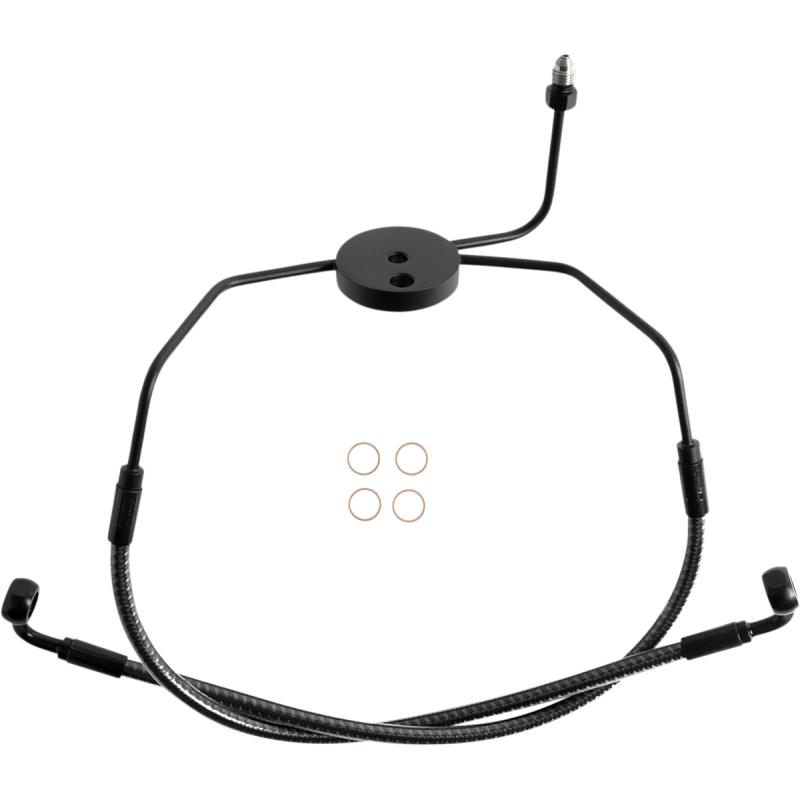 Karbonfibr Lower Front Brake Line for 10-13 FLTRX, 11-13 FLTRX