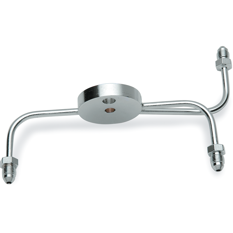 Chrome Narrow glide front brake tee