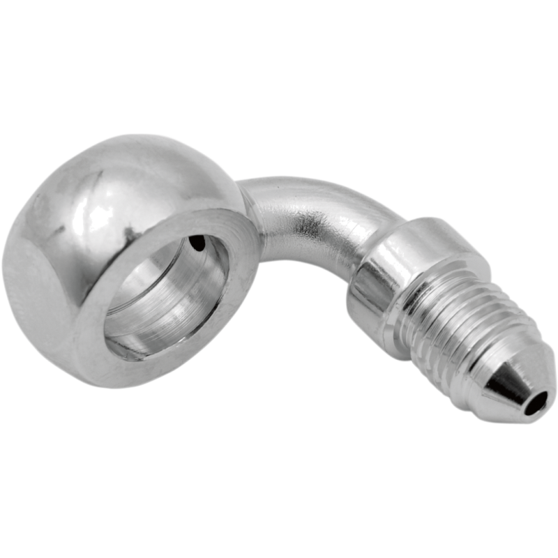 Chrome Fitting 12 mm banjo x AN-3 male 90°