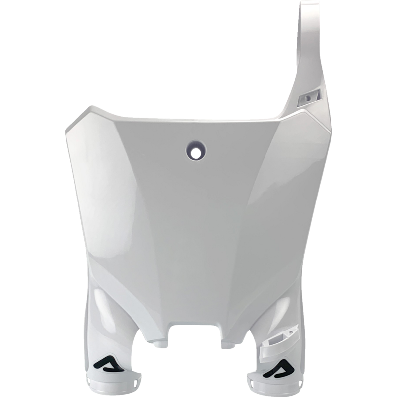 Acerbis Raptor Front Number Plate - Honda CRF250R 22-23, CRF250RX 22-23, CRF450R/RX 21-23 - White