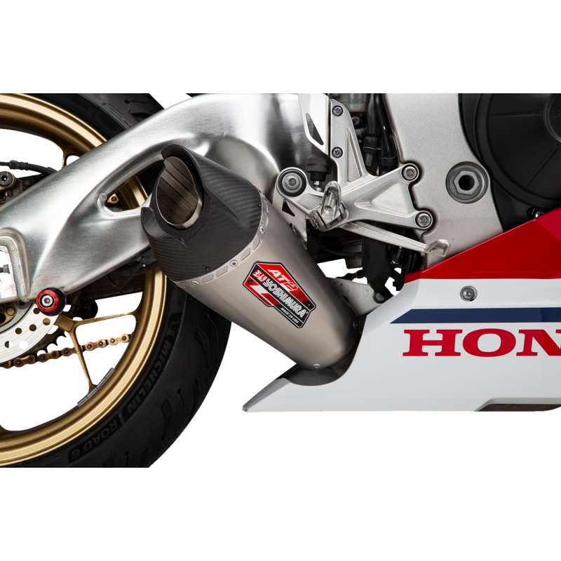 Yoshimura AT-2 (Works Finish) Slip-On for Honda CBR1000RR 17-24