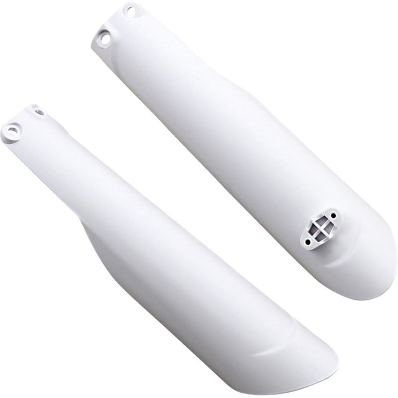 White Lower Fork Cover Set