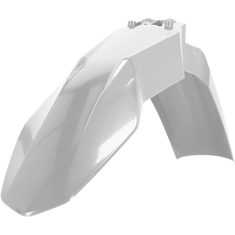 White Front Fender