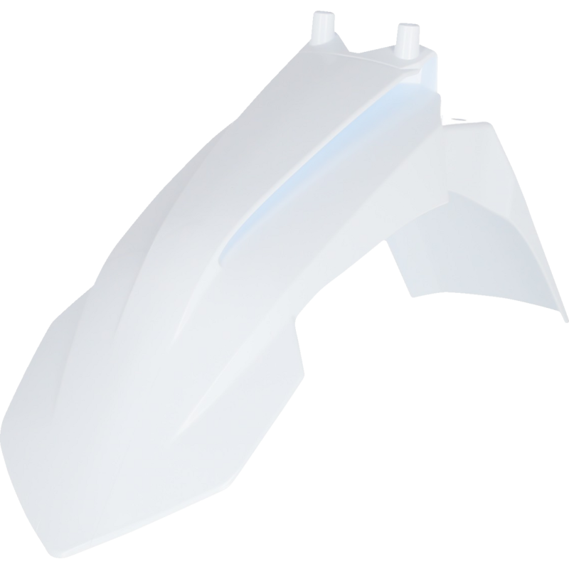 White Front Fender