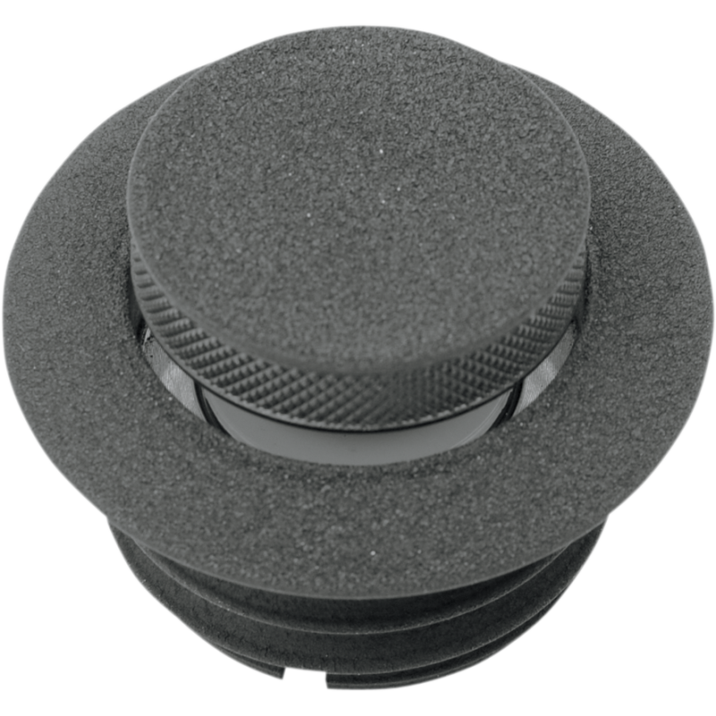 Pop-Up Gas Cap Vented Black Wrinkle