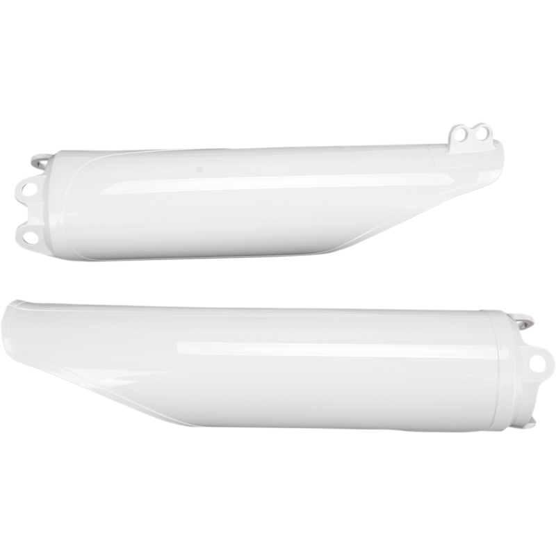 White Lower Fork Cover Set