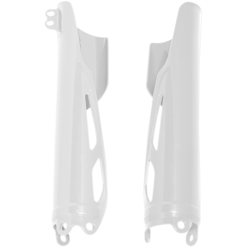 White Lower Fork Cover Set