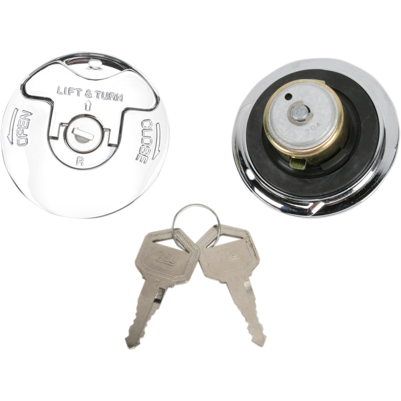 Flush-Mount Locking Gas Cap Set