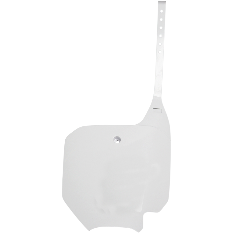 White Front Number Plate