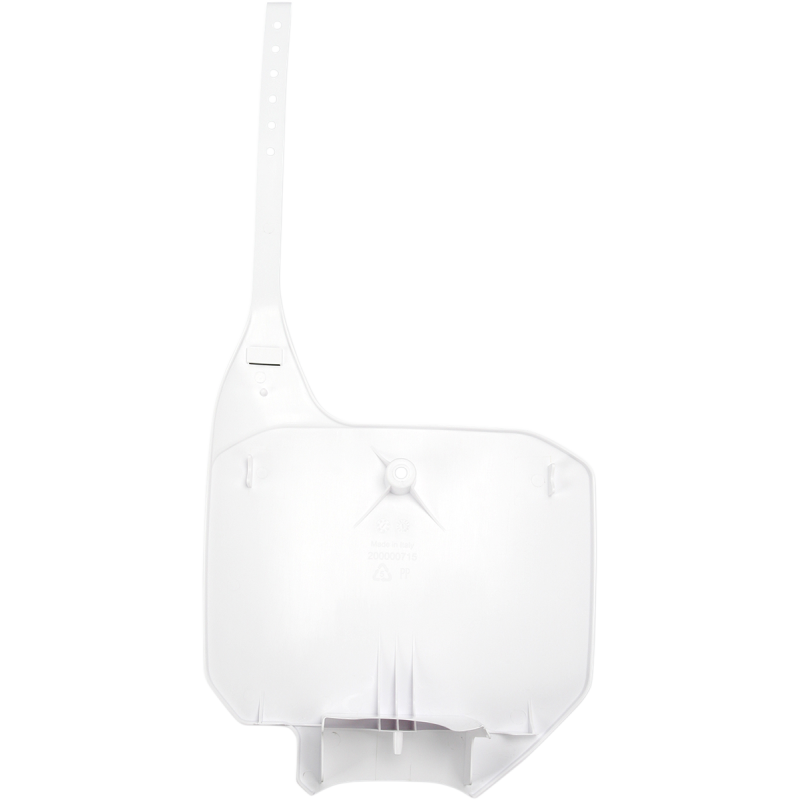 White Front Number Plate