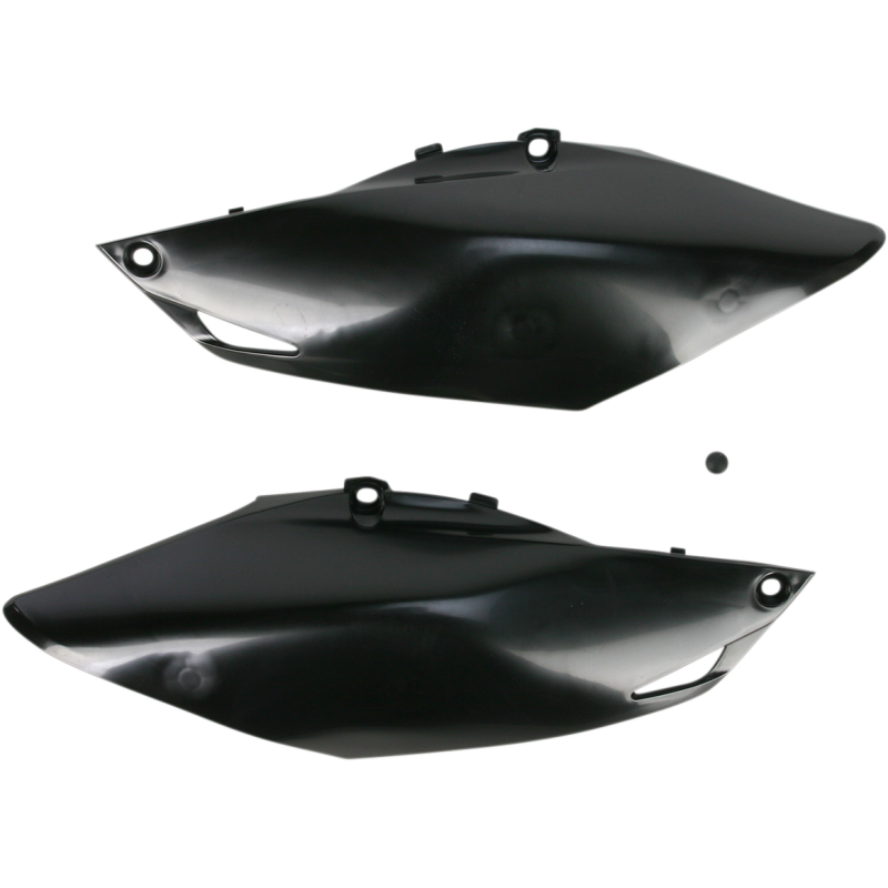 Black Side Panel/Rear Number Plate