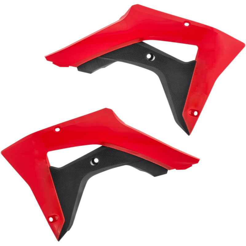 Red/Black Radiator Shroud/Louver