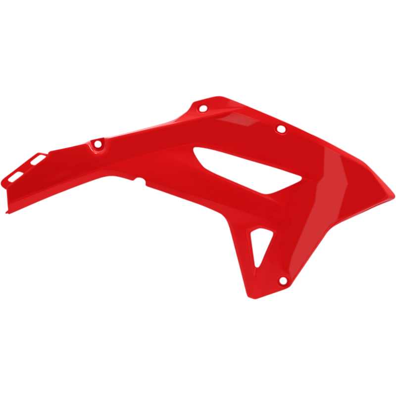 Red Radiator Shroud/Louver