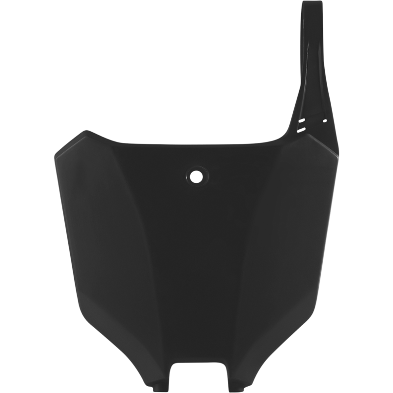 Black Front Number Plate