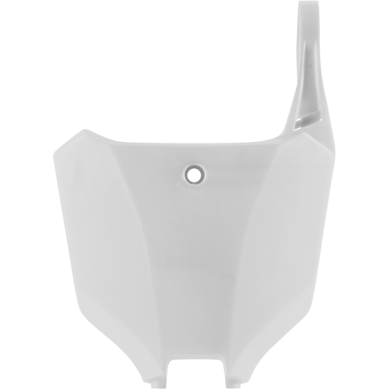 White Front Number Plate