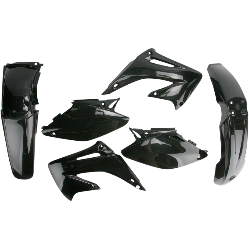 Acerbis Replacement Plastic Standard Kit - Black